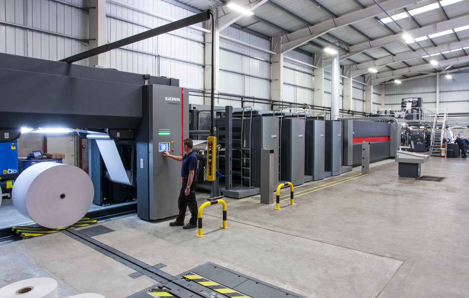 Web offset press